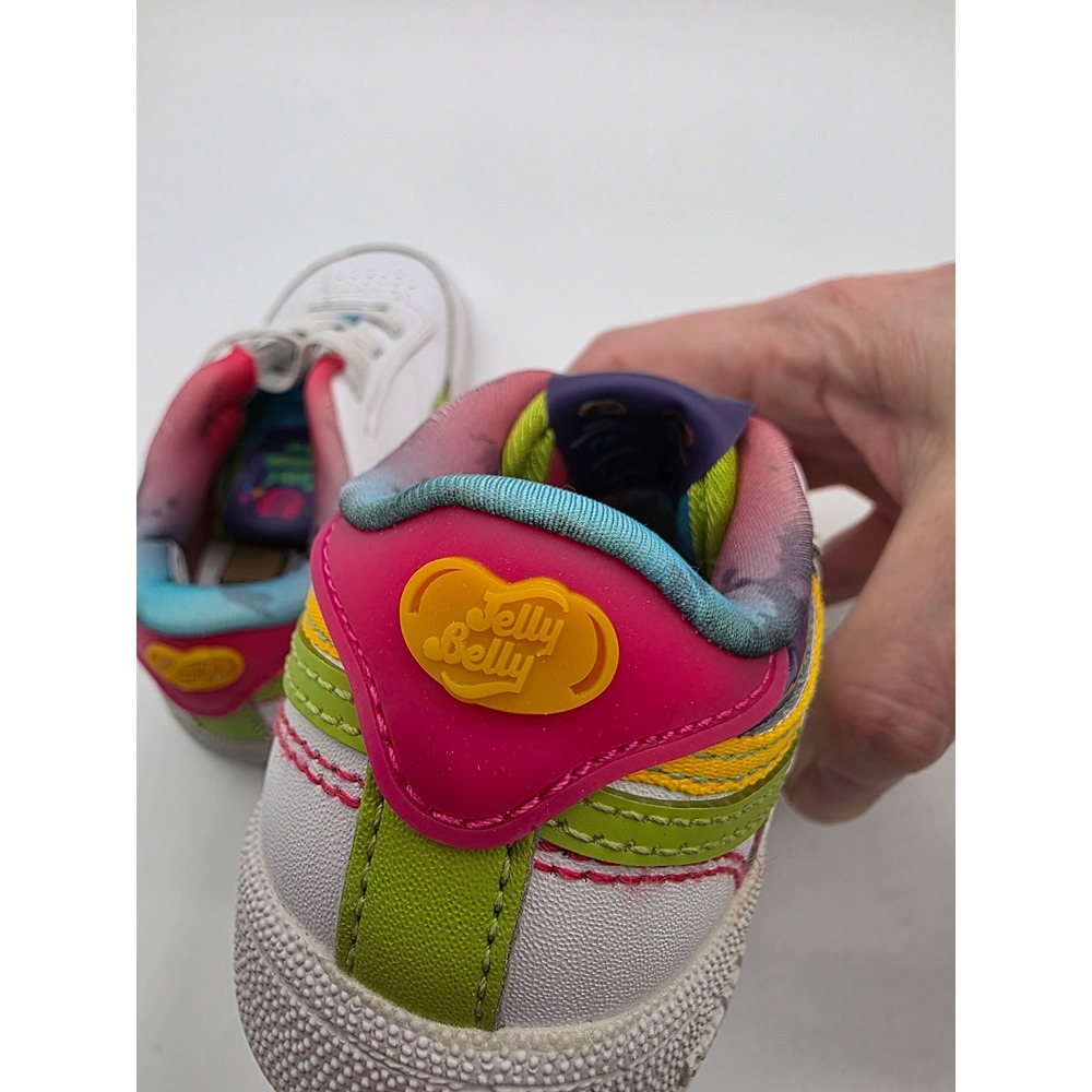 Kids Reebok Jelly Belly Club C Revenge Mix White Rainbow Sneakers Toddler 6.5 - Picture 7 of 8